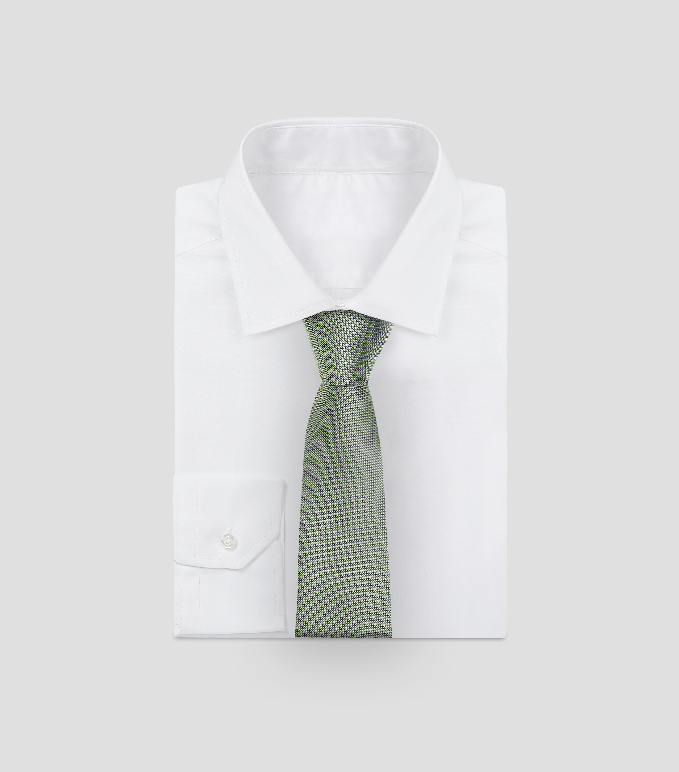 Corbata Ancha de Seda Estampada